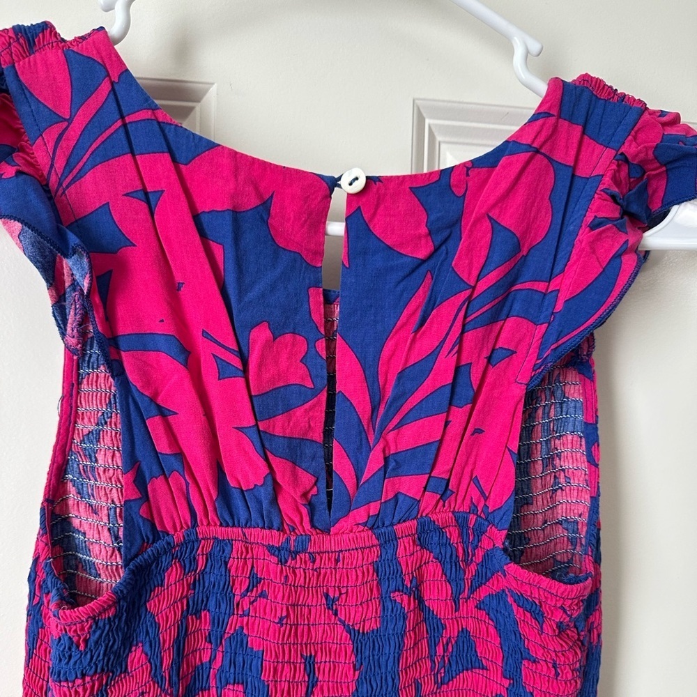 Abel the Label Anthropologie Maxi Floral Tiered Dress Size XS - Picture 7 of 8